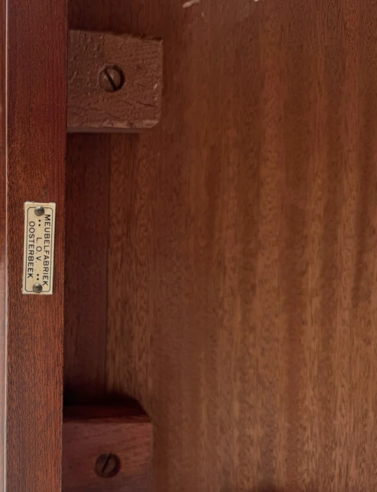 Art Deco Modernist Side Chair by J.A. Muntendam for L.O.V. Oosterbeek 2, 1920s